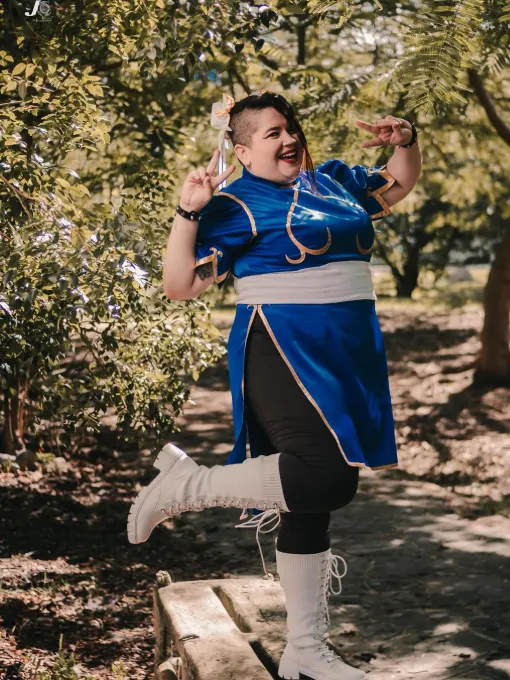 14 Curvy Woman Chun Li Cosplay
