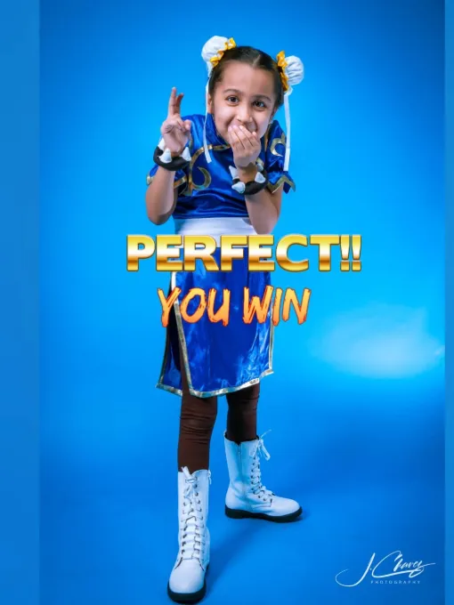 19 Chun Li Cosplay Kid
